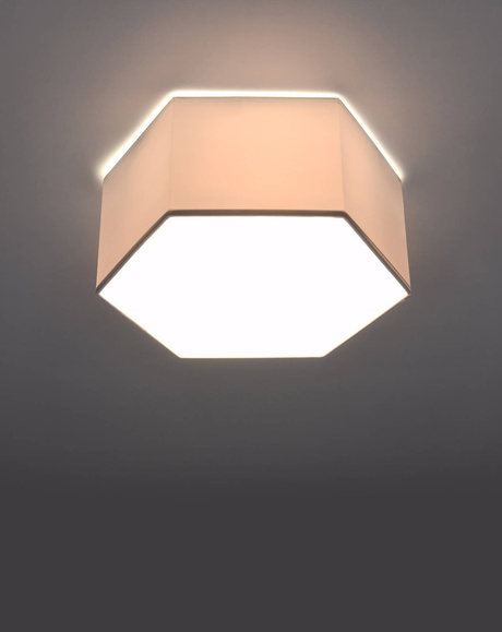 Plafond SUNDE 13 blanc +2x ampoule LED E27 3000K Warm 7.5W 620lm