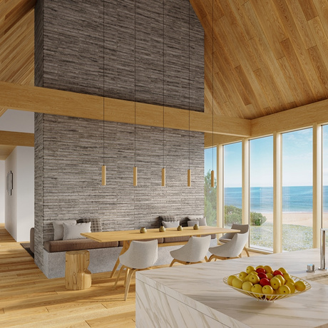 LINO 3 lampe suspendue en bois naturel + 3x GU-10 4000K froid 7W 630lm ampoule LED