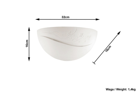 Applique en céramique BELLA