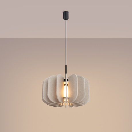 Lampe suspendue MULA 45 beige
