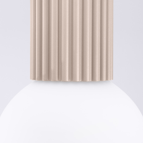 Plafonnier HALO taupe IP44