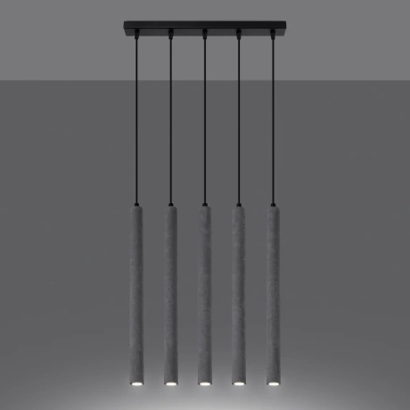 Lampe suspendue PASTELO 5L béton