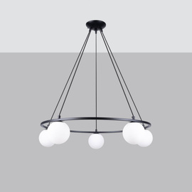 Lustre YOLI 5 + 5x ampoule LED G9 4000K Cold 4.5W 460lm