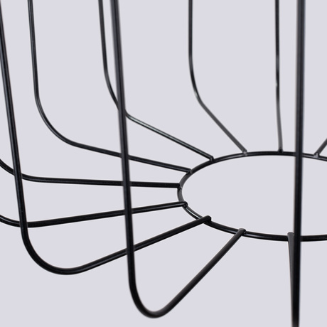 Lampe suspendue SKAAR noir