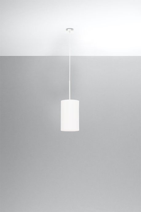 Lustre OTTO 15 blanc + 1x ampoule LED E27 3000K Warm 7.5W 620lm