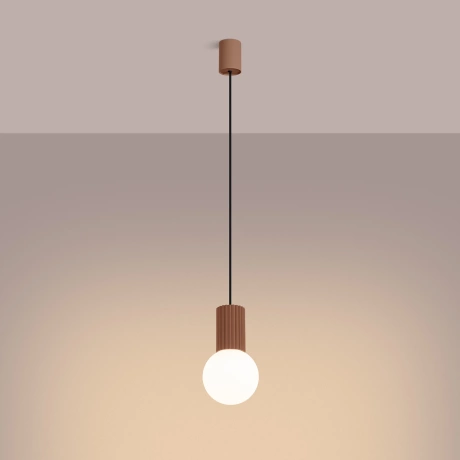 Lampe suspendue HALO 1 moka