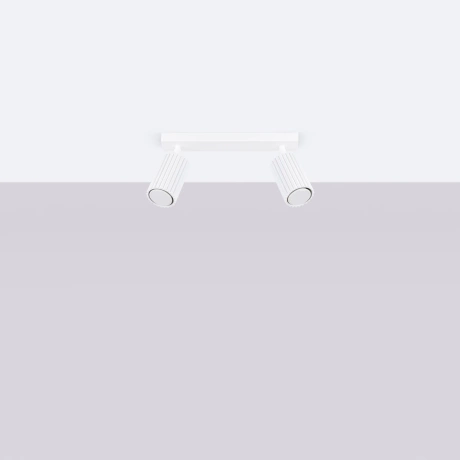 Plafonnier KARBON 2 blanc