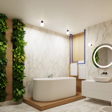 Applique HALO ultramarine IP44