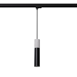 BORGIO lampe suspendue noire GU10 4000K 7W 530lm