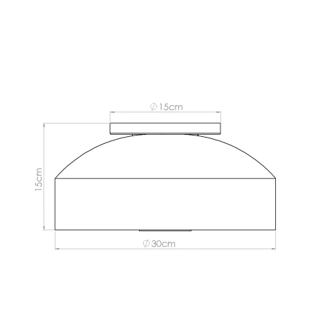 Plafonnier OMIQ vert olive