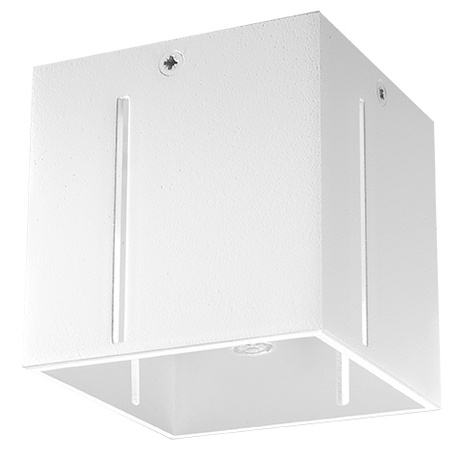 Plafond PIXAR blanc + 1x ampoule LED G9 4000K Froid 4.5W 530lm