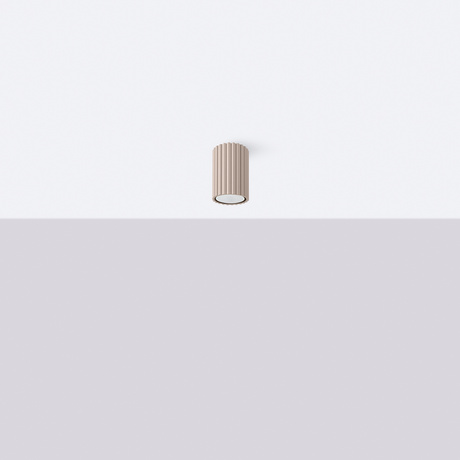 Plafonnier KARBON 10 taupe