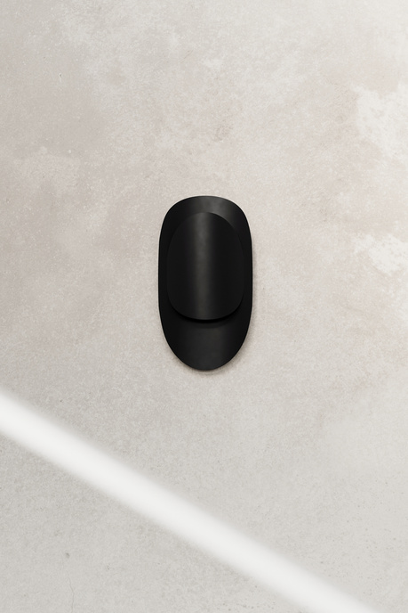 Applique TEAR noire + 1x ampoule LED G9 4000K Cold 4,5W 530lm