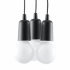 Lampe pendante DIEGO 3 noir