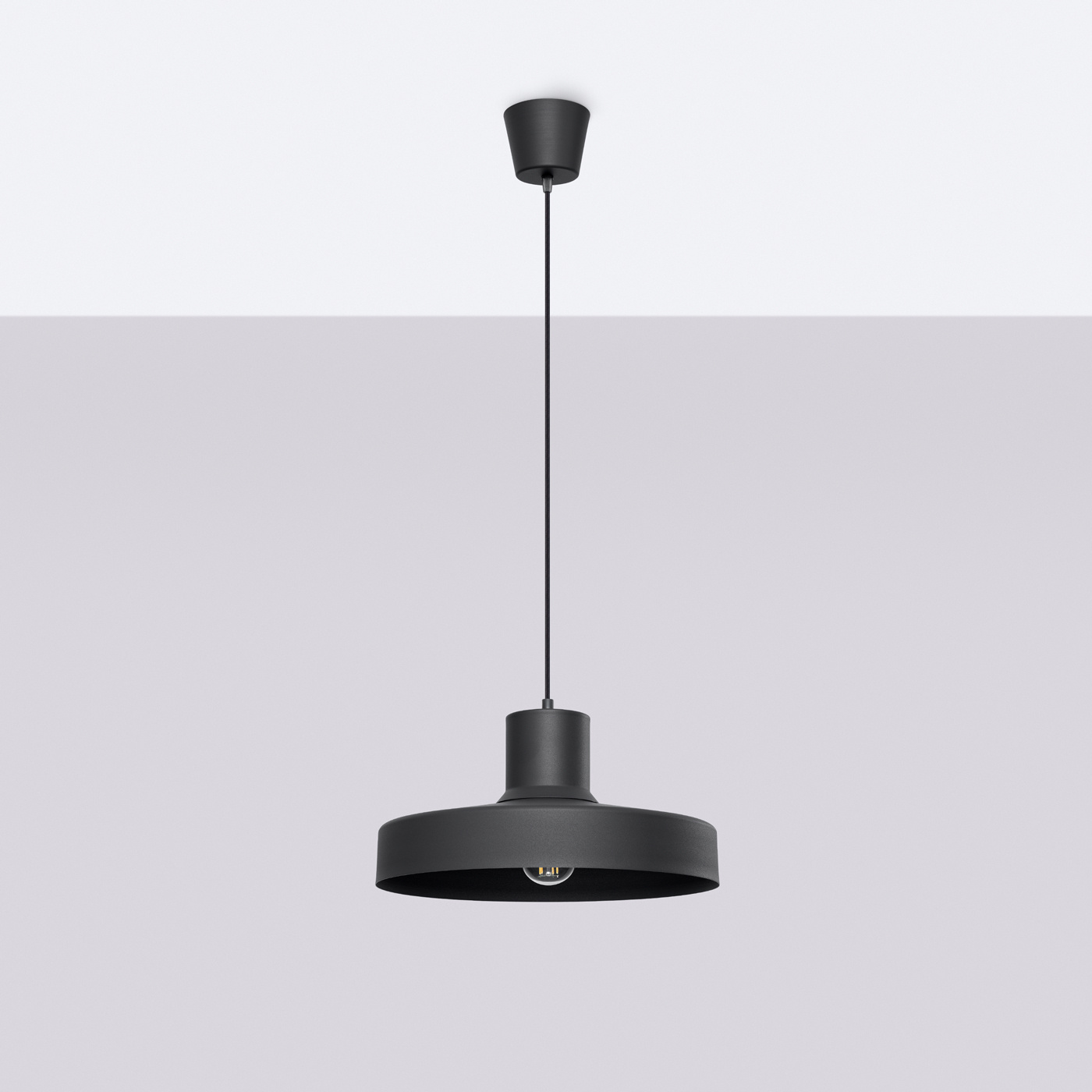Lampe suspendue BILO noir