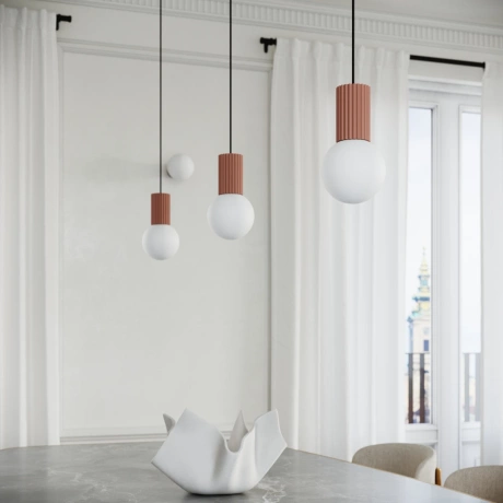Lampe suspendue HALO 1 moka