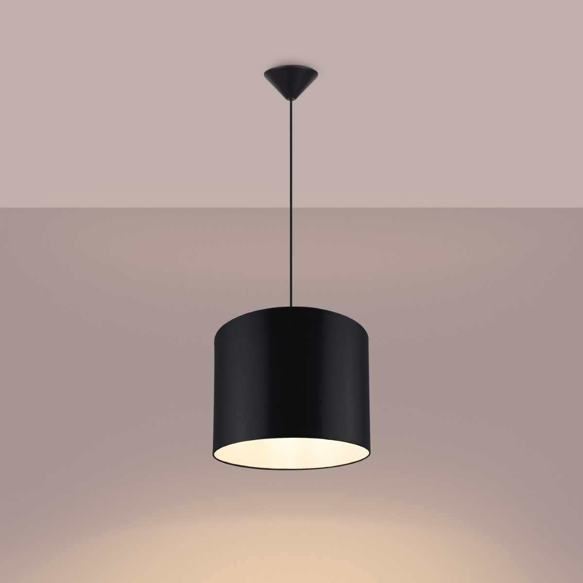 Lampe suspendue NOVA 30 noir