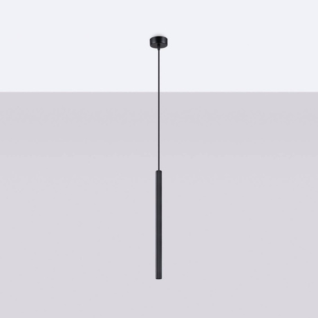 ARCHE 1 lampe suspendue noire + 1x ampoule LED G9 4000K Cold 4,5W 460lm