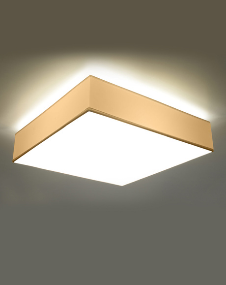Plafond HORUS 45 BLANC + 3x ampoule LED E27 3000K Warm 7.5W 620lm