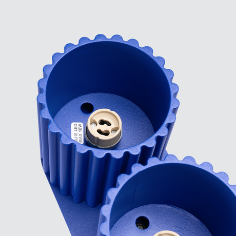 Plafonnier AURA 2 ultramarine GU10