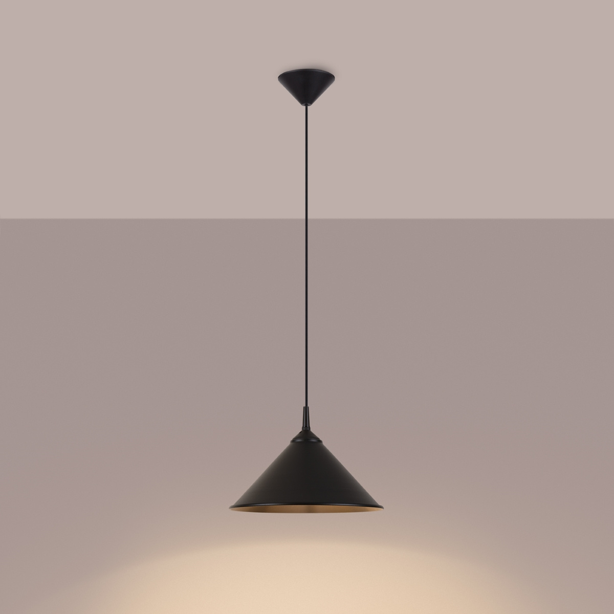 Lampe suspendue ZUMA noir