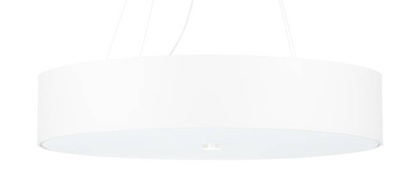 Lustre SKALA 60 blanc + 5x ampoule LED E27 4000K Froid 7.5W 650lm