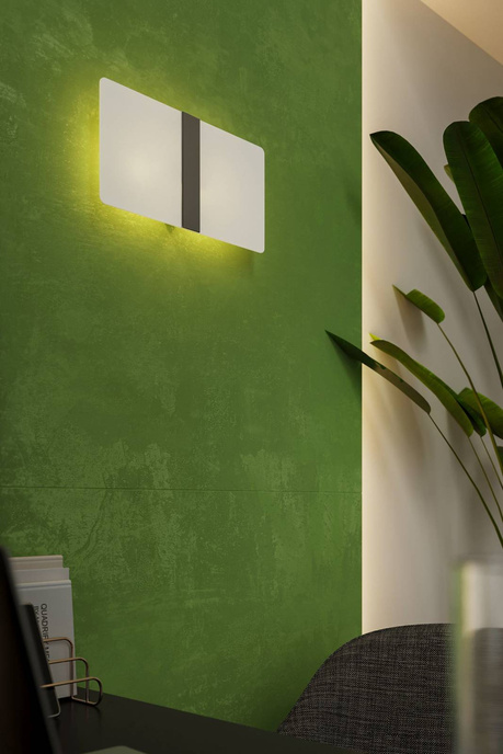 Applique AZALIA + 2x ampoule LED G9 4000K Cold 4.5W 530lm