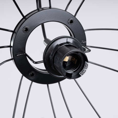 Lampe suspendue ZIRO noir