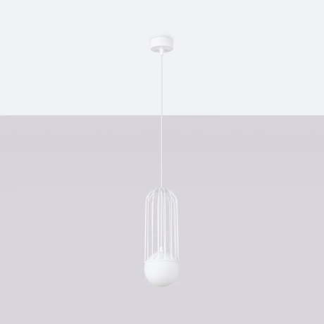 Lampe suspendue BRINA 1 blanc