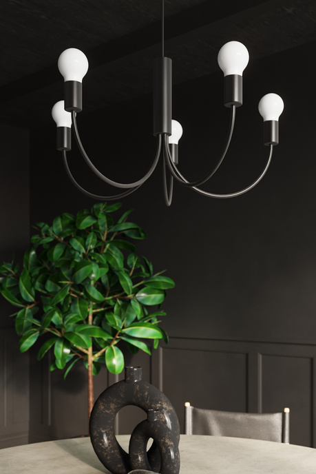 Lustre PICCOLO 3 + 3x ampoule LED E27 3000K Warm 7.5W 620lm