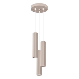 Lampe suspendue KARBON 3P taupe