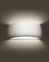 PONTIUS applique laquée blanc brillant + 1x ampoule LED G9 3000K Warm 4.5W 510lm