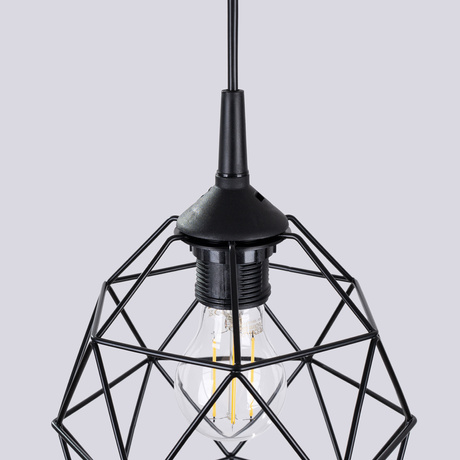 Lampe suspendue TRIOM 20 noir