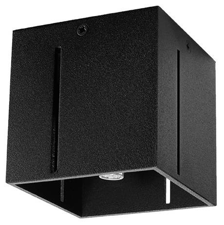 Plafond PIXAR noir + 1x ampoule LED G9 3000K Warm 4.5W 510lm