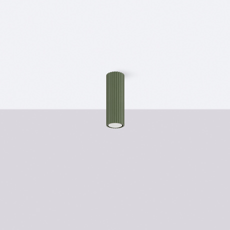 Plafonnier KARBON 20 vert olive