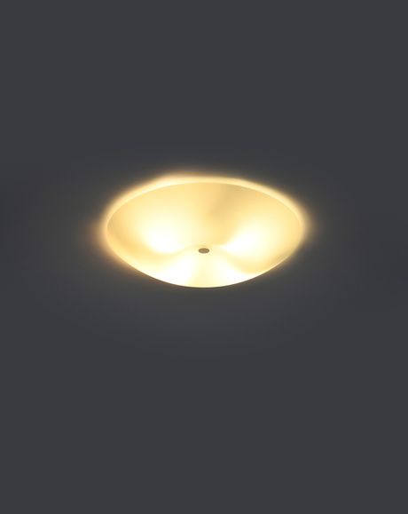 Plafond FUSION 430 + 4x ampoule LED E27 3000K Warm 7.5W 620lm