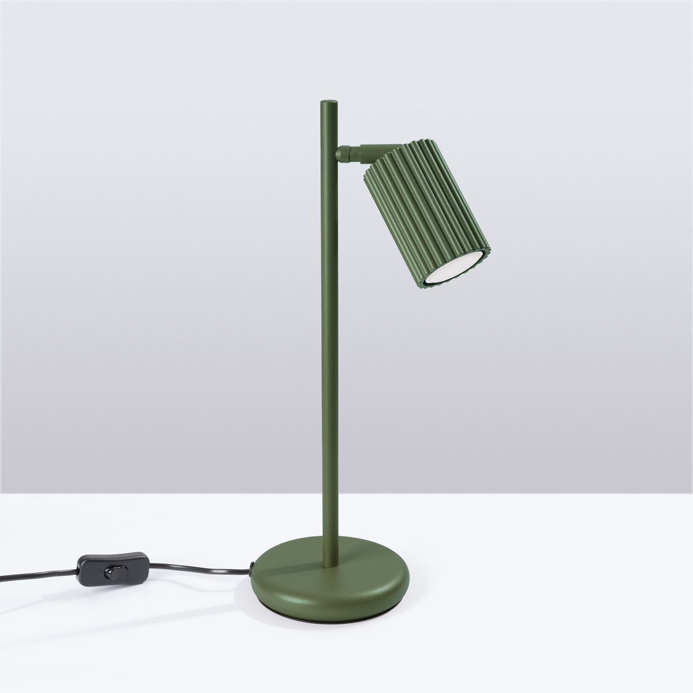 Lampe à poser KARBON vert olive