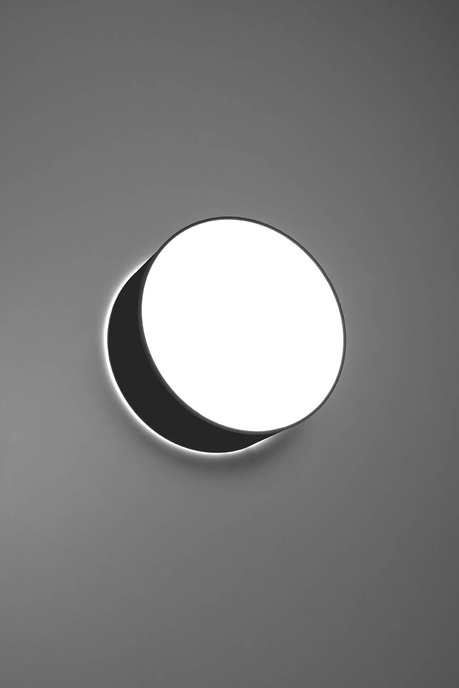 Plafond ARENA 25 BLACK + 1x ampoule LED E27 3000K Warm 7.5W 620lm