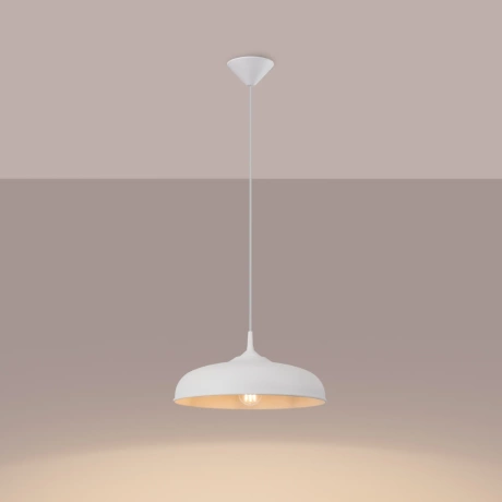 Lampe suspendue GINA blanc
