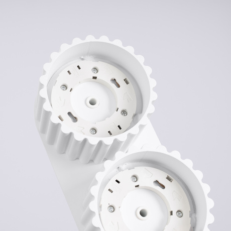 Plafonnier AURA 2 blanc Gx53