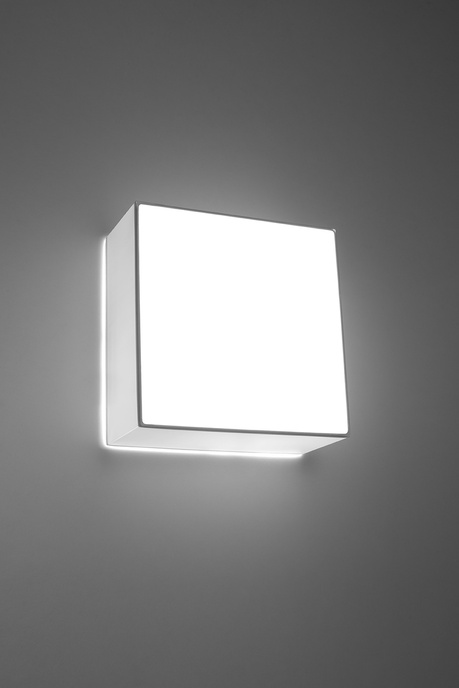 Plafond HORUS 25 WHITE + 1x ampoule LED E27 3000K Warm 7.5W 620lm