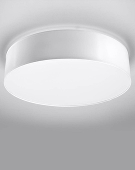 Plafond ARENA 55 WHITE + 4x ampoule LED E27 3000K Warm 7.5W 620lm