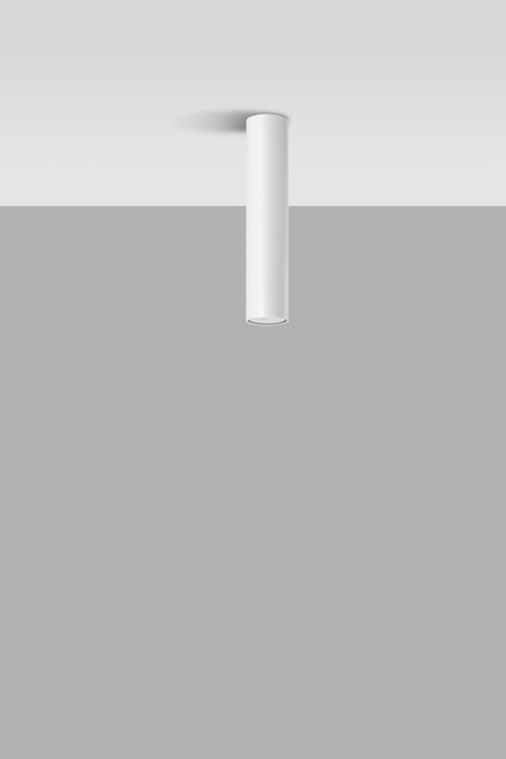 Plafond LAGOS 30 blanc + 1x ampoule LED GU-10 3000K Warm 7W 620lm