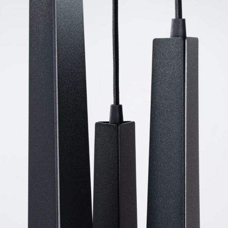 Lampe suspendue PRYSM 3P noir