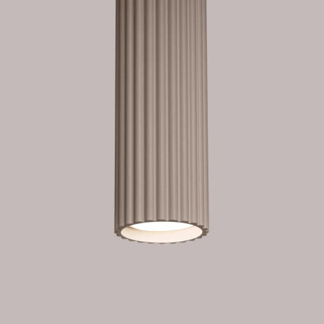Lampe suspendue KARBON 1 taupe