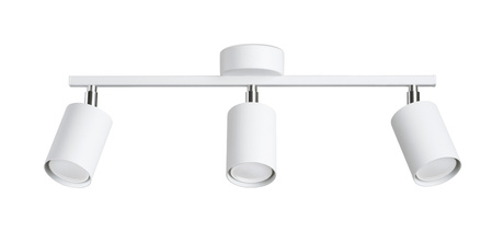 Plafond LEMMI 3 blanc + 3x ampoule LED GU-10 3000K Warm 7W 510lm