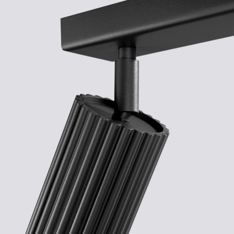 Plafonnier KARBON 3L noir