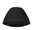 Lustre BELLA 60 noir + 3x ampoule LED E27 4000K Froid 7.5W 650lm