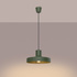 Lampe suspendue BILO vert olive