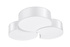 Plafond CIRCLE 3B blanc + 6x ampoule LED E27 3000K Warm 7.5W 620lm
